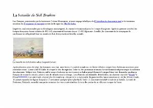 SIDI BRAHIM ET LE CAPITAINE DUTERTRE